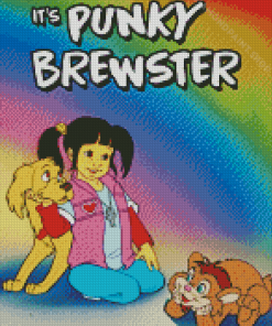 Its Punky Brewster Cartoon Diamond Paintings