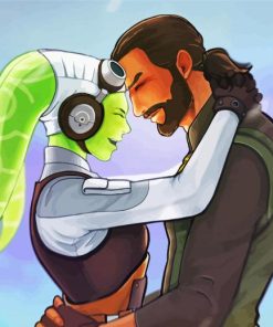 Kanan And Hera In Love Diamond Paintings