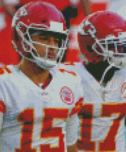 Kansas City Chiefs Players Diamond Paintings