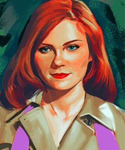 Kirsten Dunst Portrat Diamond Paintings