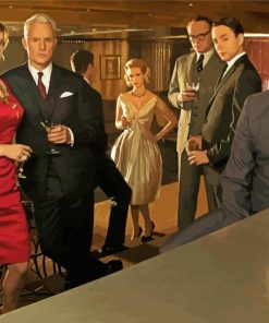 Mad Men Characters Diamond Paintings