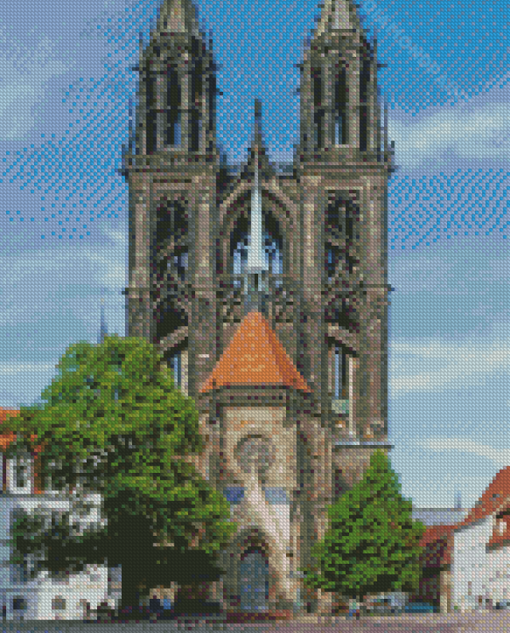 Meissen Cathedral Diamond Paintings