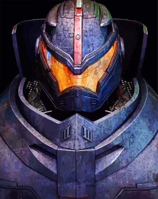 Pacific Rim Robot -Diamond Paintings