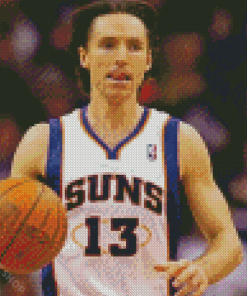 Professional Basketballer Steve Nash Diamond Paintings