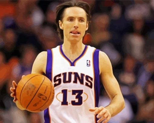 Professional Basketballer Steve Nash Diamond Paintings