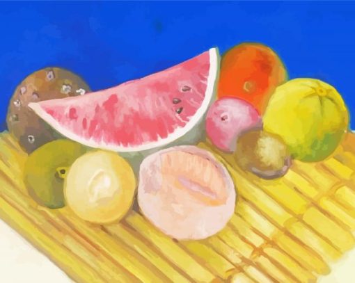 Still Life Fruits Frida Kahlo Diamond Paintings