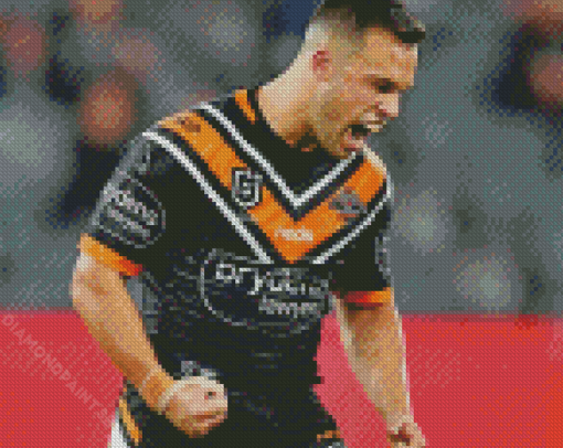 Wests Tigers NRL Player Diamond Paintings