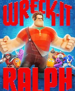 Wreck It Ralph Poster Diamond Paintings