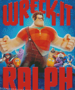 Wreck It Ralph Poster Diamond Paintings