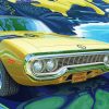 Aesthetic 1971 Road Runner Art Diamond Paintings