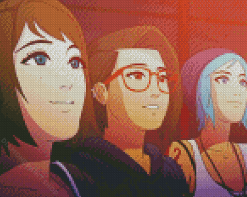 Aesthetic Life Is Strange Girls Characters Diamond Paintings