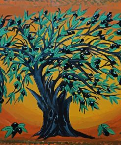 Aesthetic Olive Trees Diamond Paintings