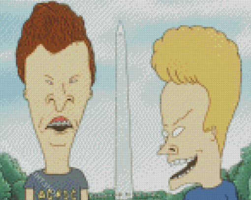 Aesthetic Beavis Diamond Paintings