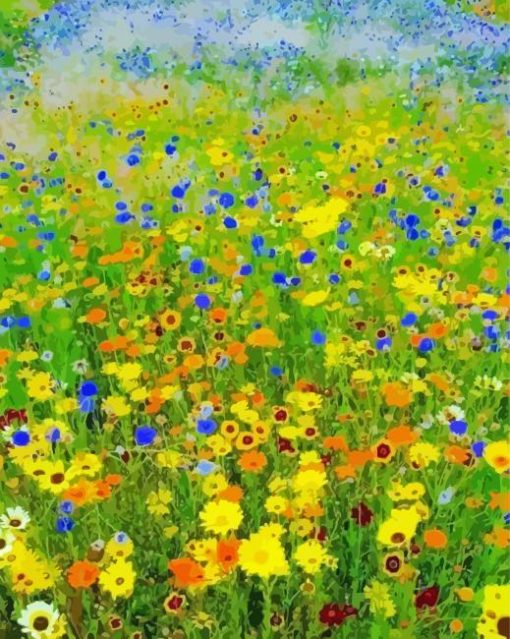 Beautiful Klimt Flower Garden Diamond Paintings