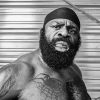 Black And White Boxer Kimbo Slice Diamond Paintings