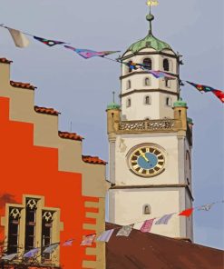 Blaser Tower Ravensburg Diamond Paintings