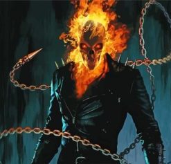 Dangerous Ghost Rider Diamond Paintings