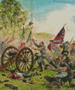 Gettysburg Battle Diamond Paintings