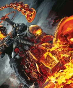 Ghost Rider Diamond Paintings