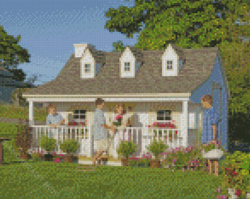 Kids House Diamond Paintings