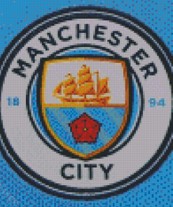 Man City Badge Diamond Paintings