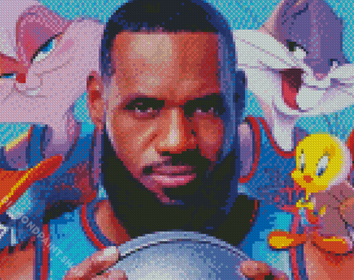 Space Jam Characters Diamond Paintings