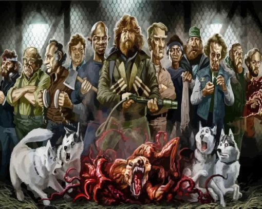 The Thing Movie Characters Diamond Paintings