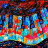 Abstract Colorful Piano Diamond Paintings