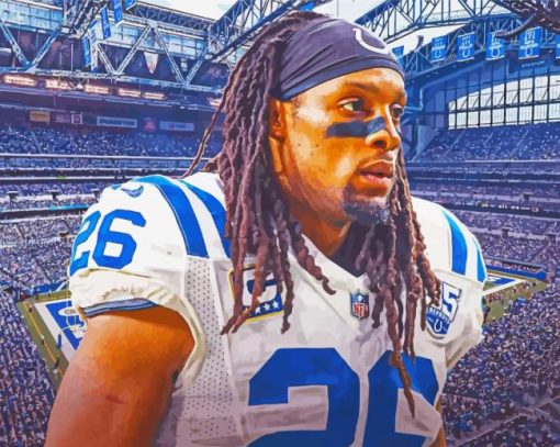 American Football Player Clayton Geathers Diamond Paintings