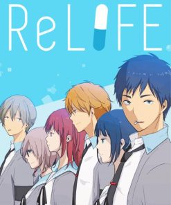 Anime Poster Relife Diamond Paintings