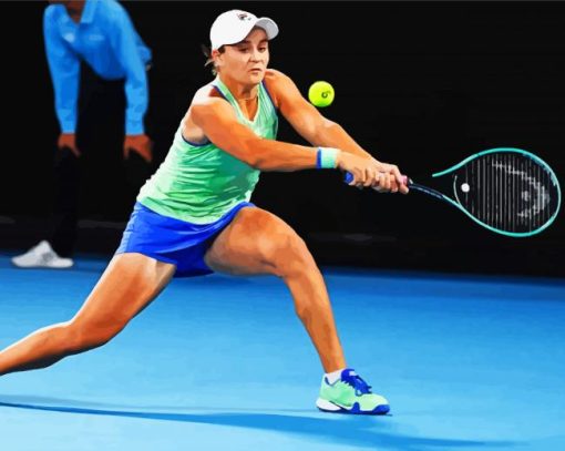 Ashleigh Barty Professional Tennis Player Diamond Paintings