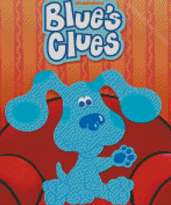 Blues Clues Illustration Diamond Piantings