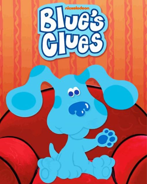 Blues Clues Illustration Diamond Piantings