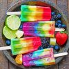 Colorful Ice Cream Diamond Piantings