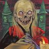 Crypt Keeper And Old Book Art Diamond Paintings