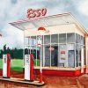 Esso Station Diamond Paintings