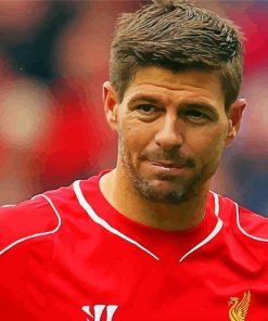 Former Footballer Steven Gerrard Diamond Paintings