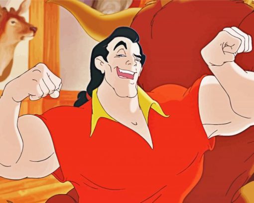 Gaston Muscles Diamond Paintings