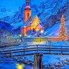 German Bavaria In Winter Art Diamond Paintings