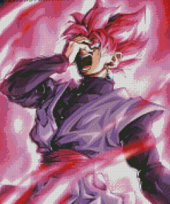 Goku Black Diamond Paintings