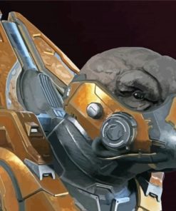 Grunt Halo Infinite Diamond Paintings