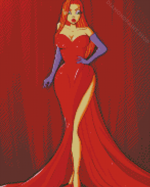 Jessica Rabbit Art Diamond Paintings