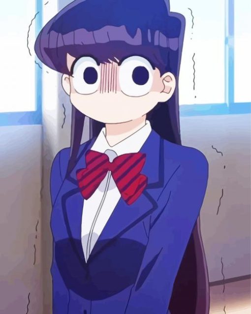 Komi Cant Communicate Character Diamond Paintings