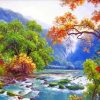 Korea Landscape Nature Art Diamond Paintings