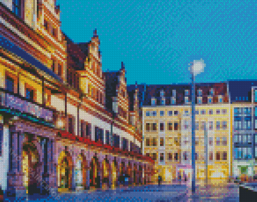 Leipzig City Diamond Paintings