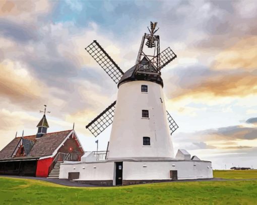 Lytham Windmill Diamond Paintings