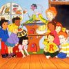 Miss Frizzle And The Magic School Bus Diamond Paintings