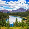 Mountains Alberta Landscape Diamond Paintings