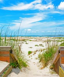 North Carolina Isle Beach Diamond Paintings