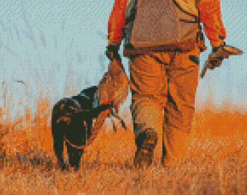 Pheasant Hunting In North America Diamond Paintings